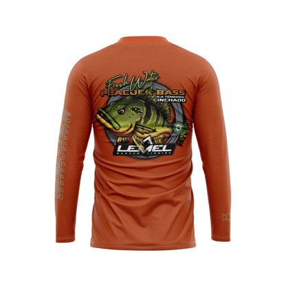 Peacock Cinchado Sublimation Fishing Shirt