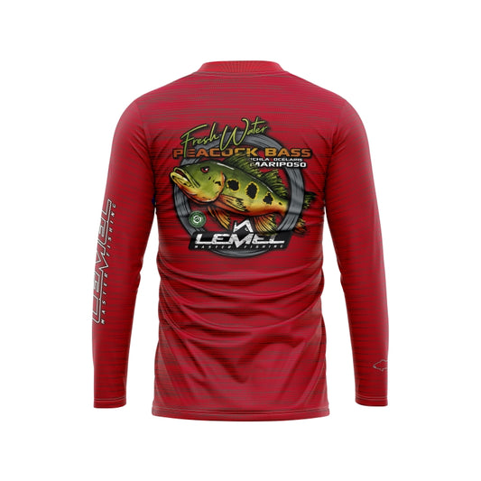 Peacock Mariposo Performance Fishing Shirt